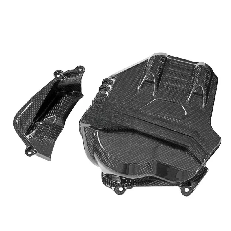 Carbon fiber engine head cover anti-scalding