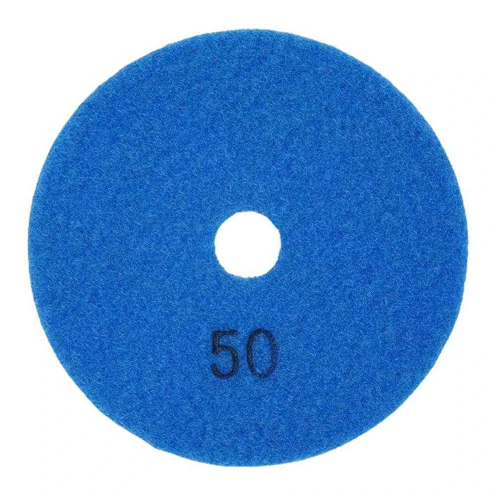 4"/100mm Diamond Polishing Pad Dry Use Flexible Sanding Disc Resin Bond For Granite Marble Stone Grinding Abrasive Tools