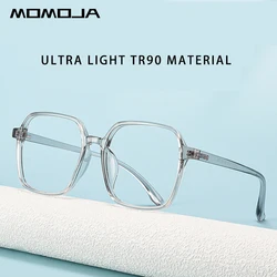 MOMOJA Retro Fashion Business Ultra Light TR90 Polygon Spectacle Optical Prescription Glasses Frame Man Woman Eyeglasses A1009