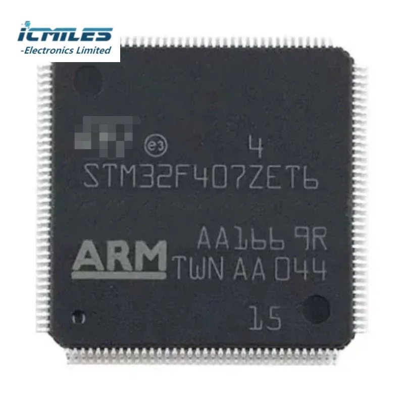 1pcs 5pcs 10pcs in stock STM32F407ZET6 IC MCU 32BIT 512KB FLASH 144LQFP STM32F407ZGT6, IC MCU 32BIT 1MB FLASH 144LQFP STM32F407