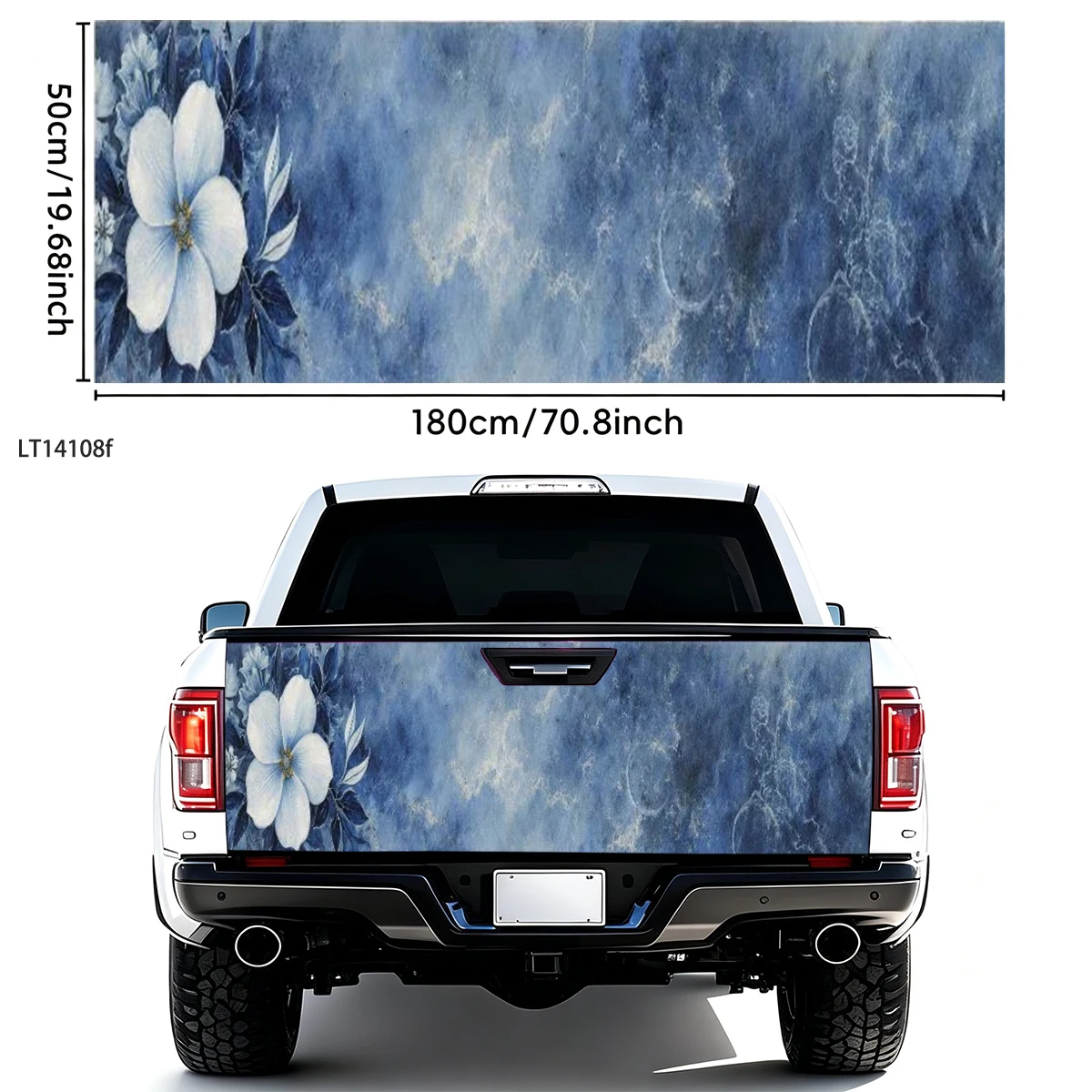 Starry Galaxy Pink Butterfly Tailgate Vinyl Decal Waterproof Rear Wrap Sticker Auto Exterior Styling Car Body Decor Accessory