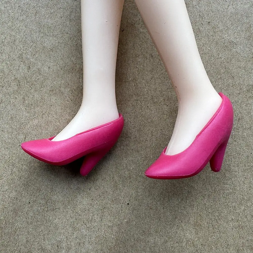 1/6 Maßstab Licca Puppenschuhe DIY High Heels & Flachsohlen Deko-Spielzeug für Puppenzubehör – Detail 21