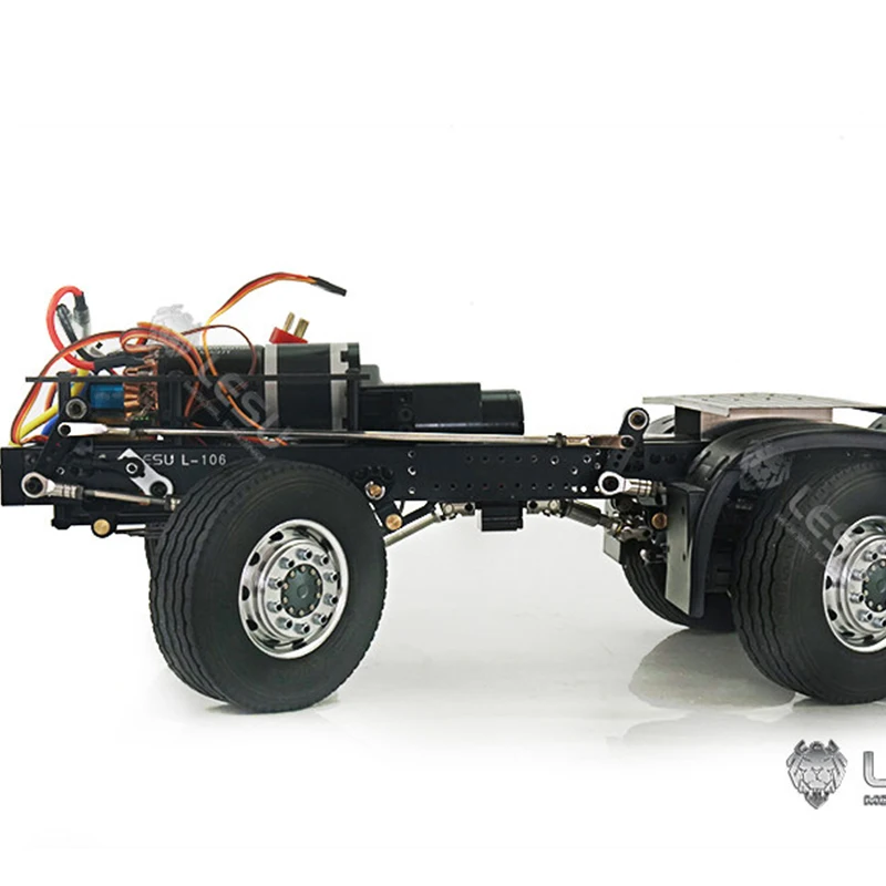 LESU Metall-Lenkstange für 1/14 RC Tamiya 8*8 8*4 Traktor-LKW Ferngesteuertes Hydraulisches Kippfahrzeug Modell Th02512 – Detail 5