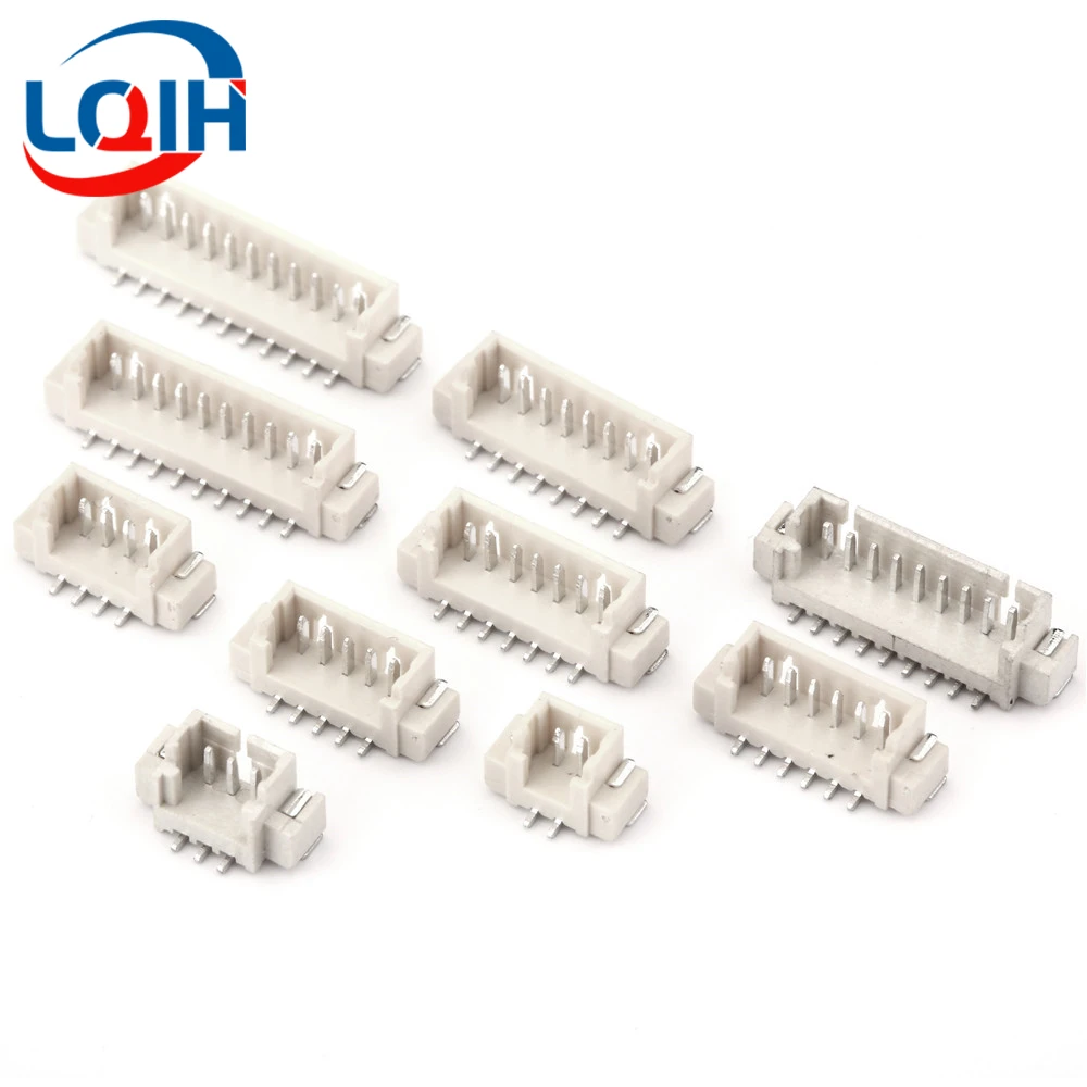 10PCS Pitch 1.25mm Bar Connector 1.25 Vertical SMT Needle Holder 2/3/4/5/6/7/8/9/10/11/12/13/14/15/16P AWB Bits