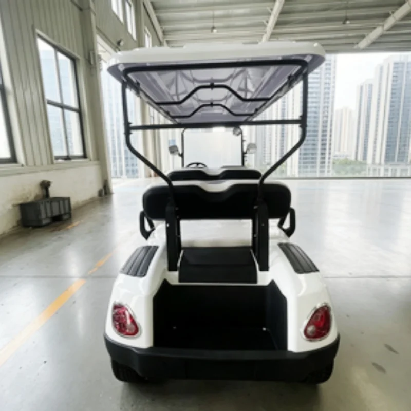 Hot Sale 6 Seater 60V 72V Electric Golf Cart Street Legal Off-Road Hunting Golf Cart With 10-Inch Off-Road Tires With Steel Rims