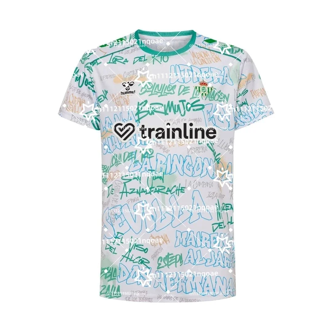 Camiseta de Manga Corta para Entrenamiento de Fútbol Doodle - Estilo 2026 - Jersey Deportivo Informal para Entrenamiento - para Adultos y Niños