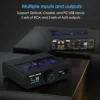 Douk Audio HiFi ESS9038Q2M+AK4493 USB DAC Audio Adapter COAX/OPT Digital-Analog-Konverter DSD256 DAC-Q11 5