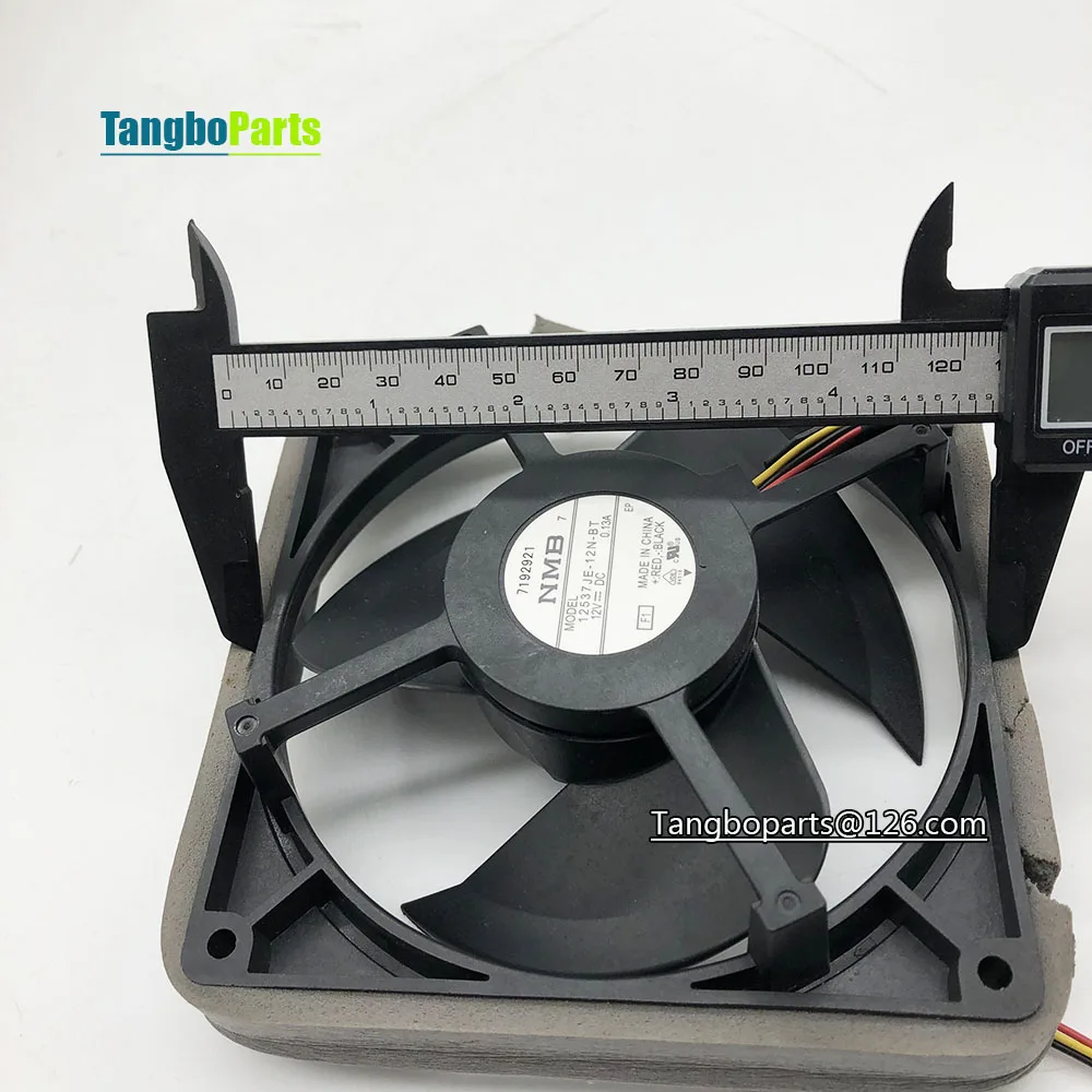 Refrigerator Fridge Spare Parts DC12V 0.13A NMB 12537JE-12N-BT Cooling Motor Fan For Haier Refrigerator