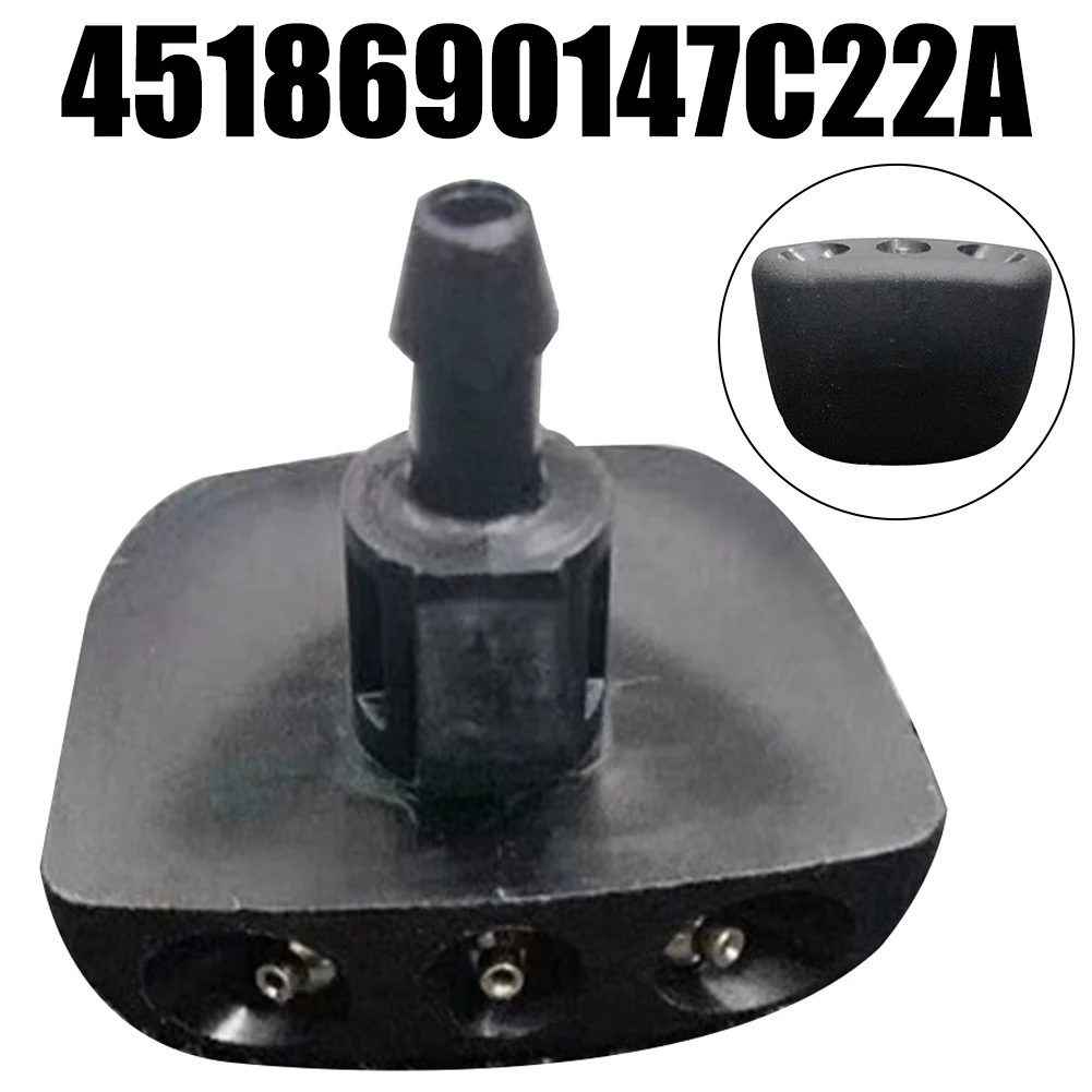 

Auto Windshield Washer Nozzle for Smart For Fortwo 451 2008 2016 Model OEM Part Number 4518690147C22A ABS Construction