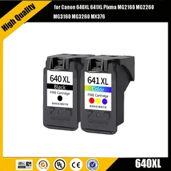 Einkshop Remanufactured PG640 CL641 PG 640 CL 641 XL Ink Cartridge for Canon 640XL 641XL Pixma MG2160 MG2260 MG3160 MG3260 MX376