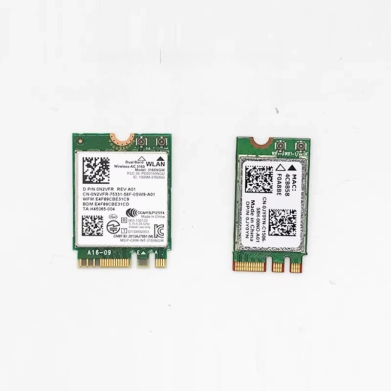 

Original Wireless WiFi Bluetooth Card for Dell Inspiron 14 3458 3459 5455 5458 5459 NGFF M.2