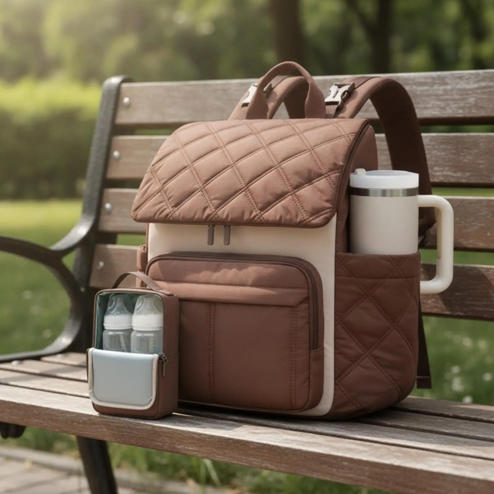 mochila-para-panales-con-multiples-compartimentos-patron-acolchado-con-pespuntes-en-diamante-diseno-espacioso-con-abertura-ancha-mochila-para-panales-para-uso-diario