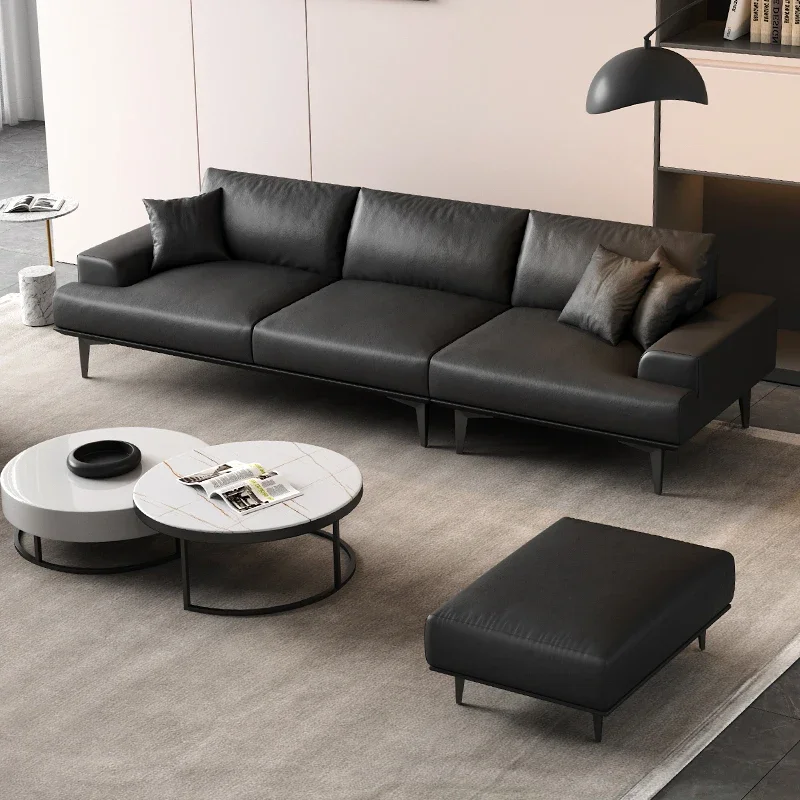 3 مقاعد غرفة المعيشة الفاخرة مريحة Xxxl الصالات Loveseat الشمال أريكة سرير 2 شخص الأثاث الإيطالي الجمالي #4