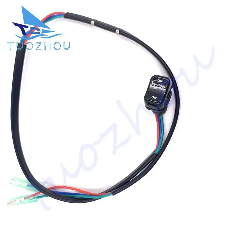 

Fit for Yamaha 703 Outboard Motor Remote Control Box 703-82563-31-00 (New Type) Trim &Tilt Switch 703-82563-30