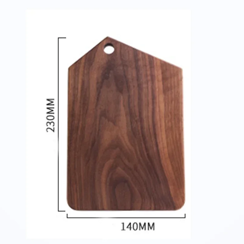 Black Walnut Whole Wood Kitchen Solid Wood Rootstock Lacquerless Fruit Cutting Board With wooden cutting board Chopping board