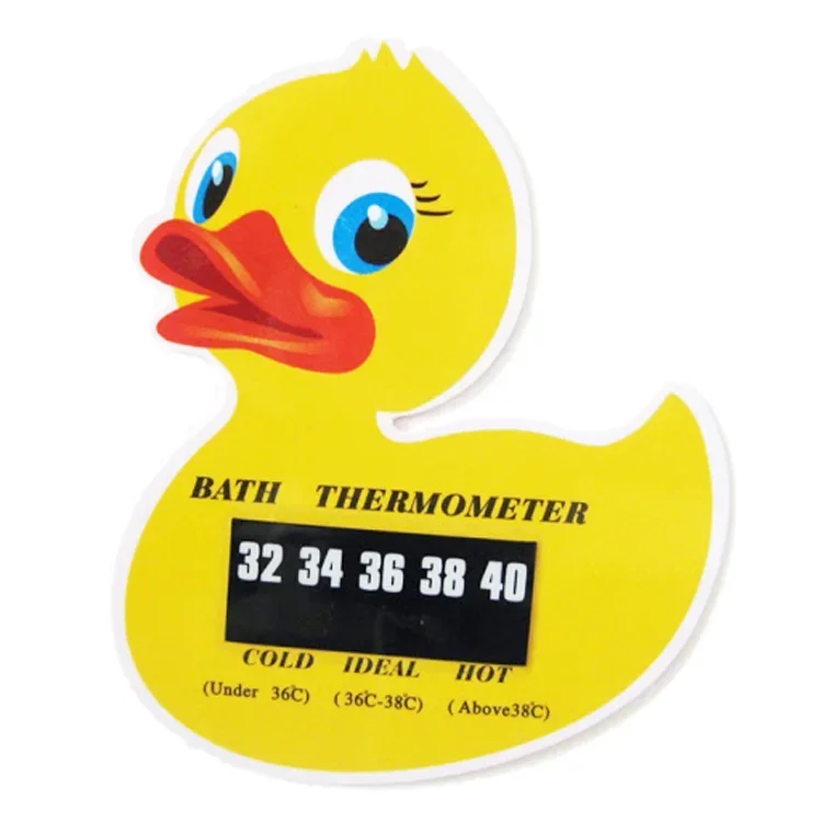 MM-TC016 PVC 10pcAs set Temperature Color Change Kids thermometers paper baby bath thermometer card stickers