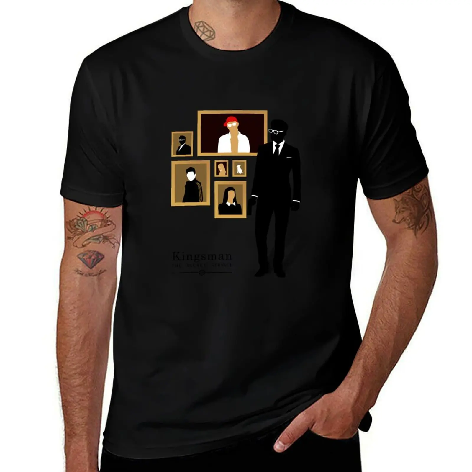 

Kingsman: poster T-Shirt Aesthetic clothing kawaii clothes man clothes blue archive clothes for men
