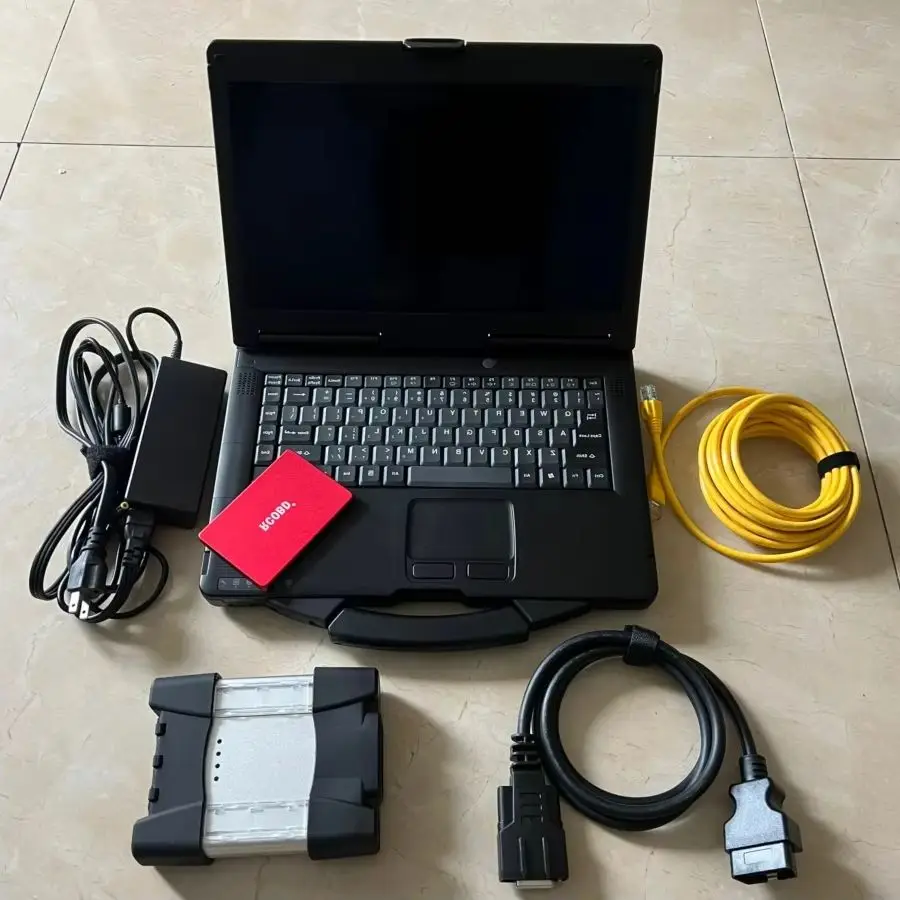 

for BMW ICOM Next Interface OBD2 Scanner Software V2025.09 SSD HDD in Toughbook CF-53 i5 Cpu 8GB Windows10 for BMW ICOM Diagnose