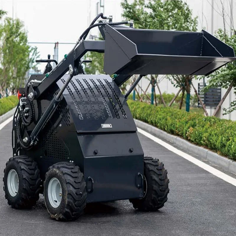 جرافة انزلاقية ذات توجيه مع كلا من الطاقة والمرونة، تساعد على تحسين كفاءة التشغيل