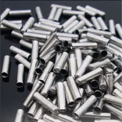 100pcs Bicycle Brake Wire End Cap Aluminum Alloy Silver Cable Tips Mountain Bike Bicycle Speed Change Wire Core Cap