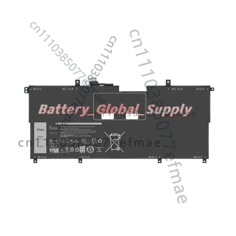 Battery for DELL XPS13 9365 13-9365-D1605TS NNF1C 7.6v 6050mah Fast Delivery New