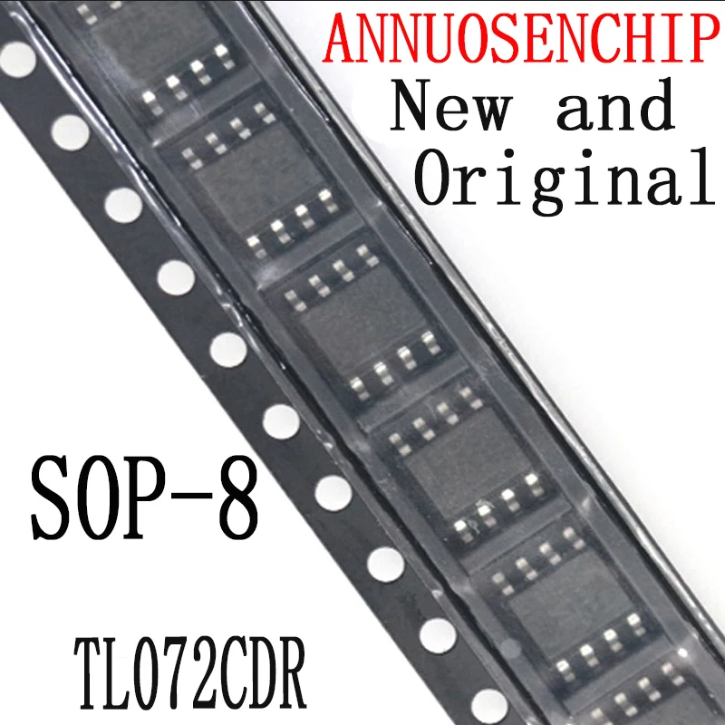 100PCS New And Original SOP8 TL072 SOP TL072CD 072CDR SOP-8 TL072CDT TL072C TL072CDR