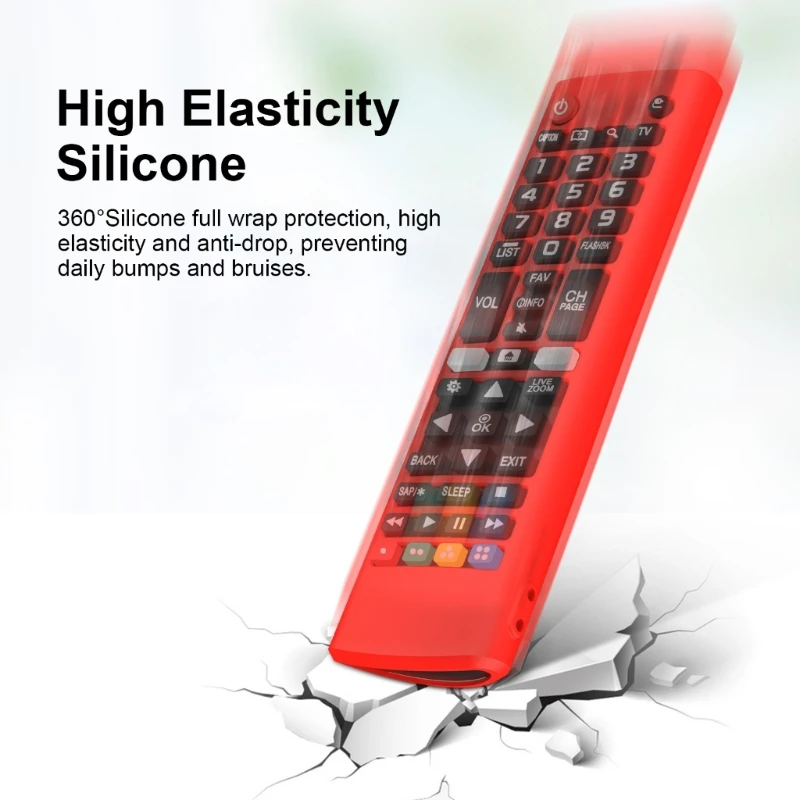 Vỏ silicon bền cho vỏ điều khiển từ xa AKB75095307/AKB75375604/AKB74915305