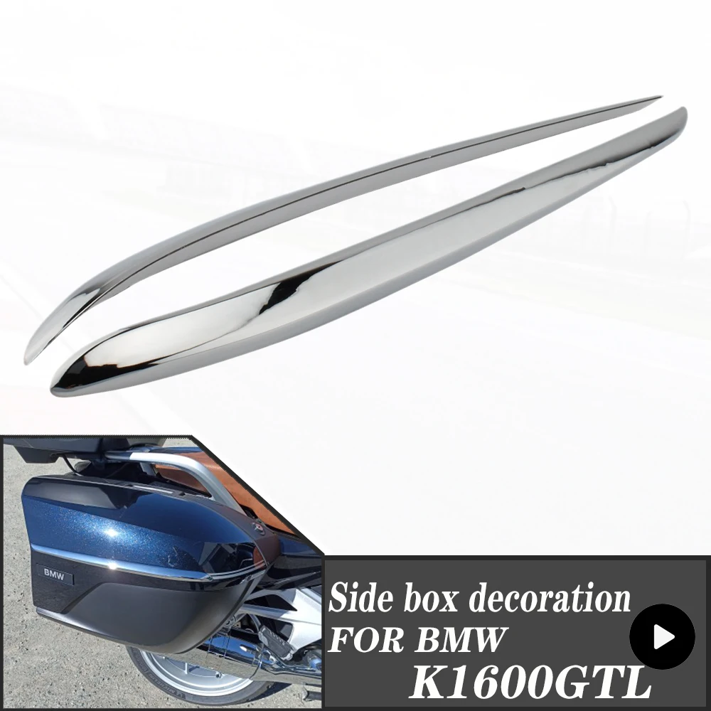 For BMW K1600GTL 2011-2018 Motorcycle Side Box Decorative Plating Scraping Replacement Trim K1600 GTL K 1600GTL