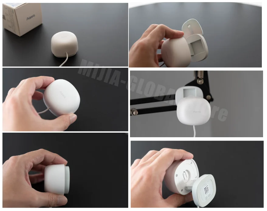 Aqara FP1 인체 존재 센서, 지그비 3.0 고정밀 감지기, 스마트 홈 인체 존재 센서, 애플 홈킷 지원