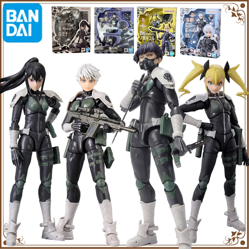 

Bandai Original SHF Kaiju No.8 Anime Figure RENO ICHIK AWA SOSHIRO HOSHINA Action Figure Toys For Boys /Girls