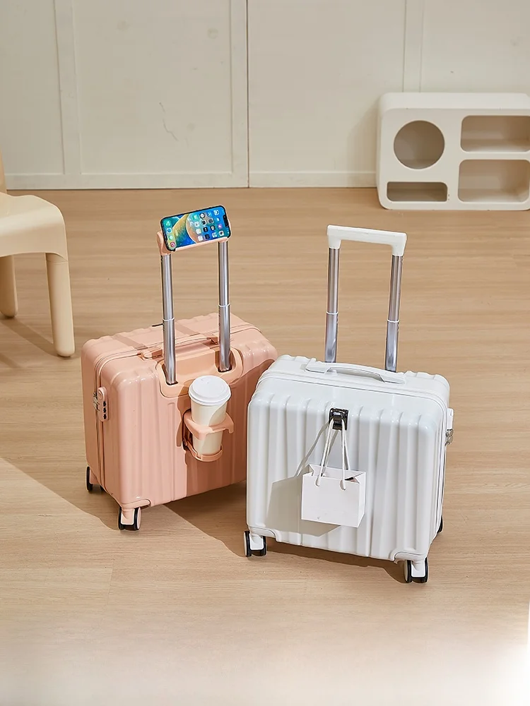 

Легкий чемодан Cact Carry-On с кодовым замком для женщин и детей, для авиаперелетов, из материалов ABS и PC