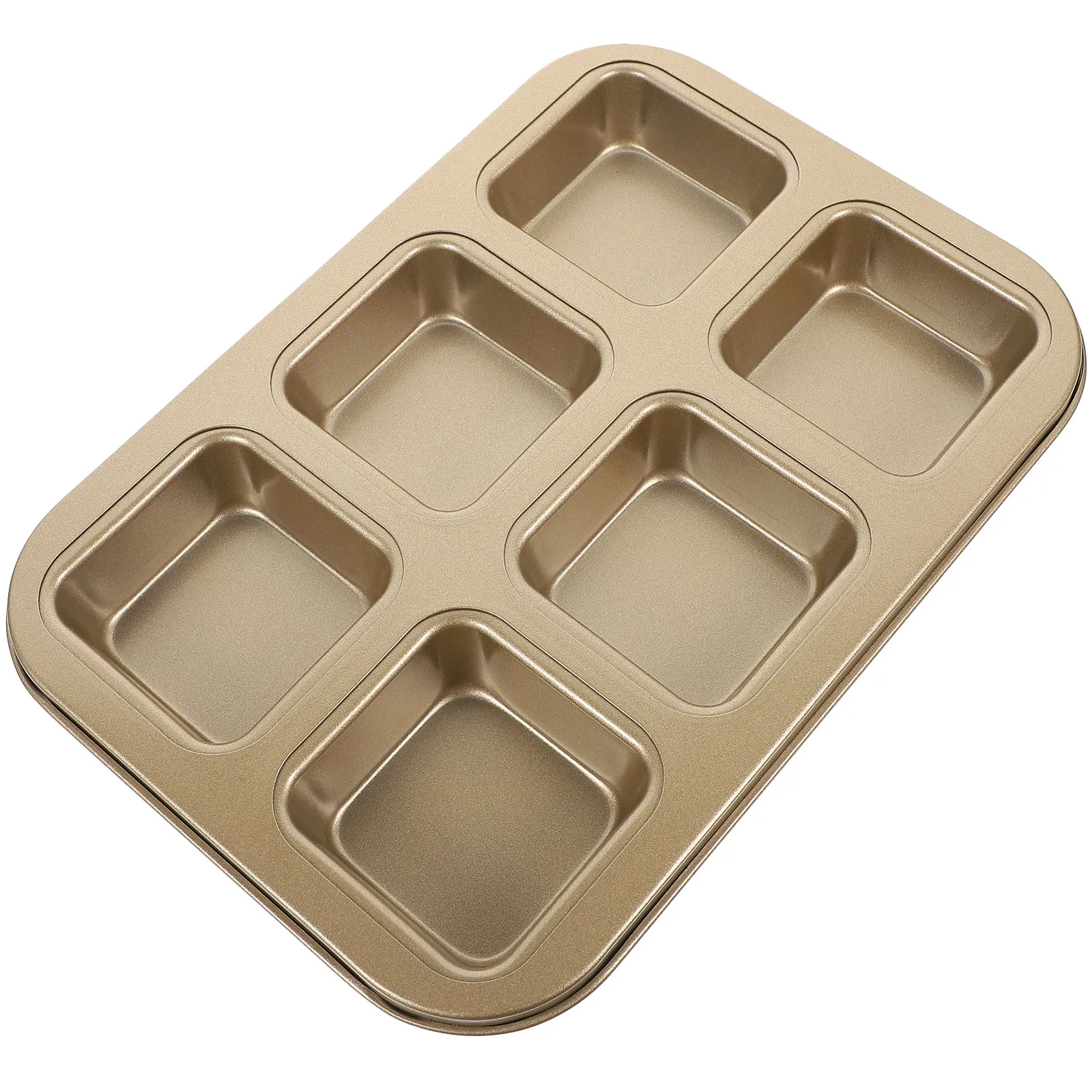 Square Baking Pan Non-Stick Heat-Resistant Professional Bread Mold Kitchen Cake Loaf Muffin Small Roasting Pans Multi-Function