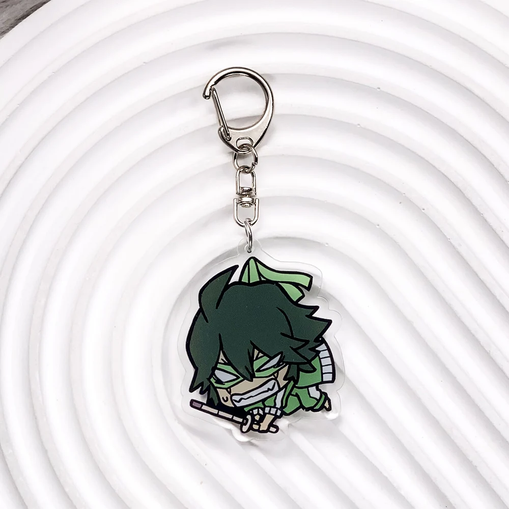 شخصيات أنيمي اقتل لا كيل الاكريليك سلسلة مفاتيح السيارة اكسسوارات حقيبة سحر الإبداعية على ظهره قلادة كيرينغ هدايا للأصدقاء