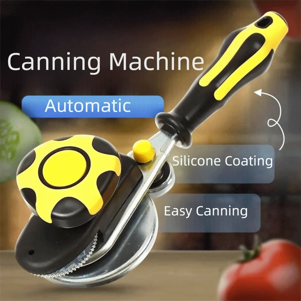 

High Qualit Manual Can Sealer Handheld Save Effort Can Sealing Machine High Hardness Portable Can Seaming Tool Home Use