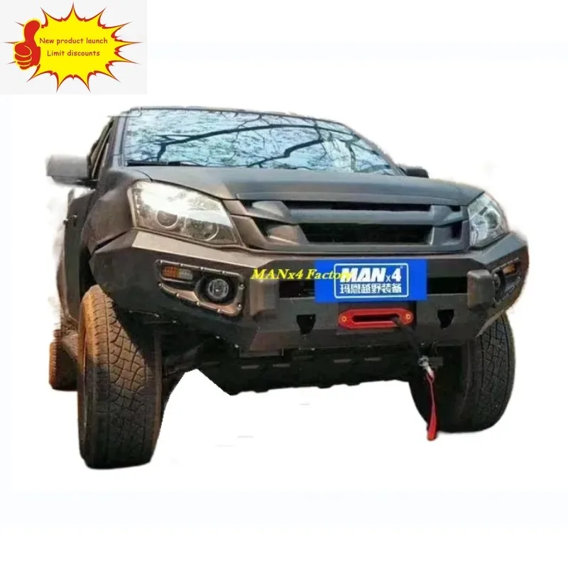 

High Quality Dmax Steel Bull Bar Front Bumper for Isuzu D-MAX 2nd Gen12-16