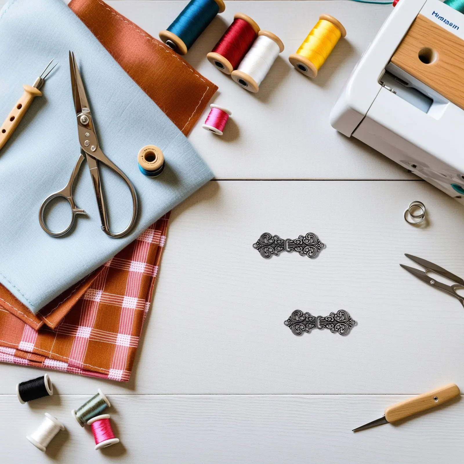 

25Pairs Hanfu Metal Sewing Buttons Classic Cloud Motif Fasteners for Cheongsam Coat Decorative Buckle Vintage Clothing Closure