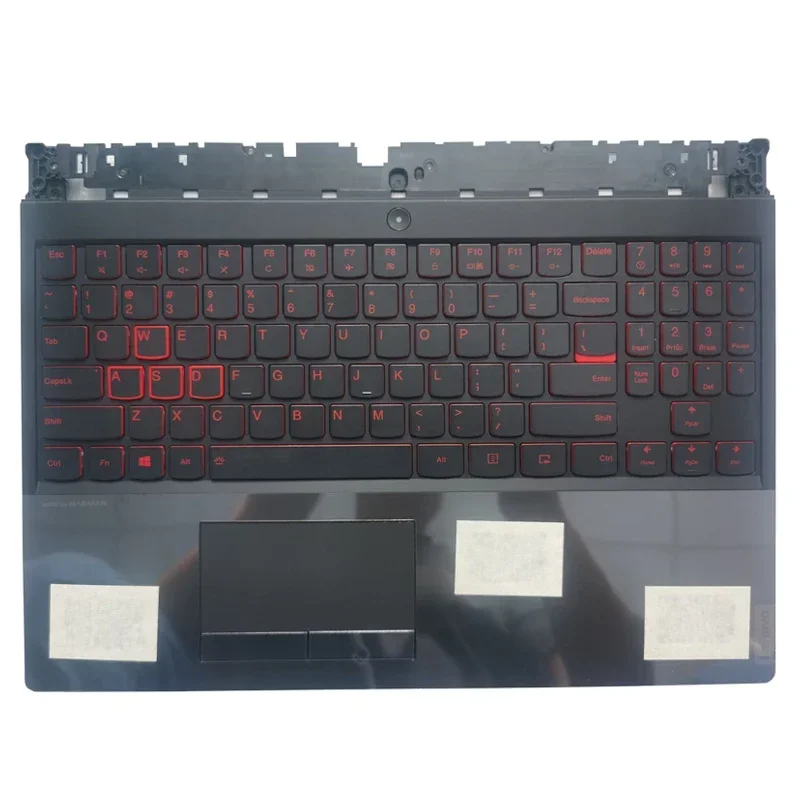 Imagem -03 - Teclado Retroiluminado us Inglês Legião Y530 Y53015ich Y540-15irh Pg0 Y7000 20232023 Capa Palmrest Touchpad Novo