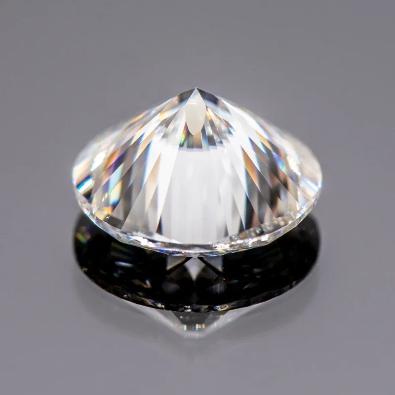 Moissanite Sakura Corte com Certificado GRA, D Cor, Pedras Preciosas, Jóias DIY Fazendo Materiais, Atacado, VVS1