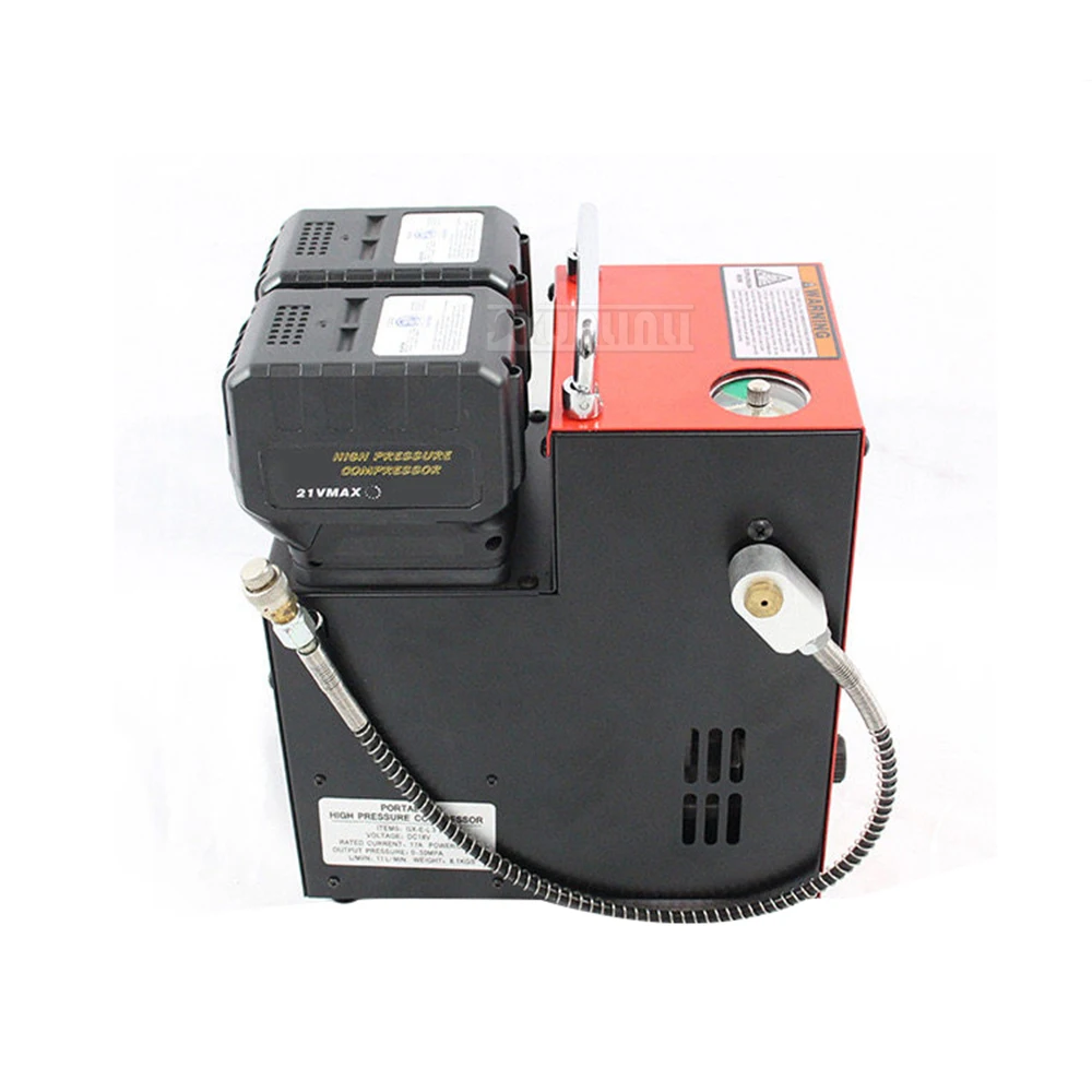 2027 High pressure pump 18V dual lithium battery Portable 30mpa high pressure air pump inflatable pump GX-E-L3