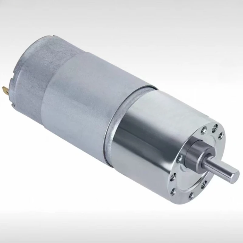 12V24V XD-37GB555 Miniature DC Gear Motor 15W Low Speed Brush Can Be Reversible Motor Adjustable Speed
