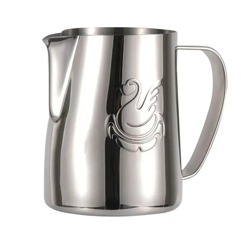 Milk Frothing Cup 600Ml Stainless Steel Coffee Jug Pitcher Cream Maker Espresso Latte Art Tool Elegant Swan Design-B51B