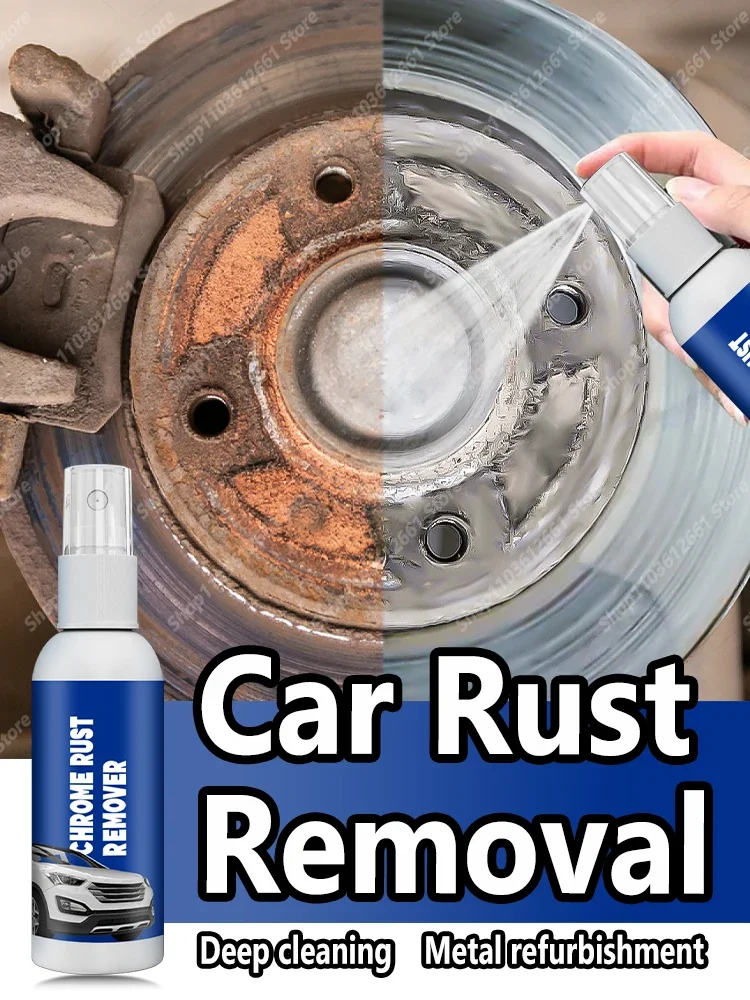 Rust Removal of Car Motorcycles Truck Automobile Exhaust Pipe Wheel Brake Discs Remove Rust Multifunction Cleaning Renovation