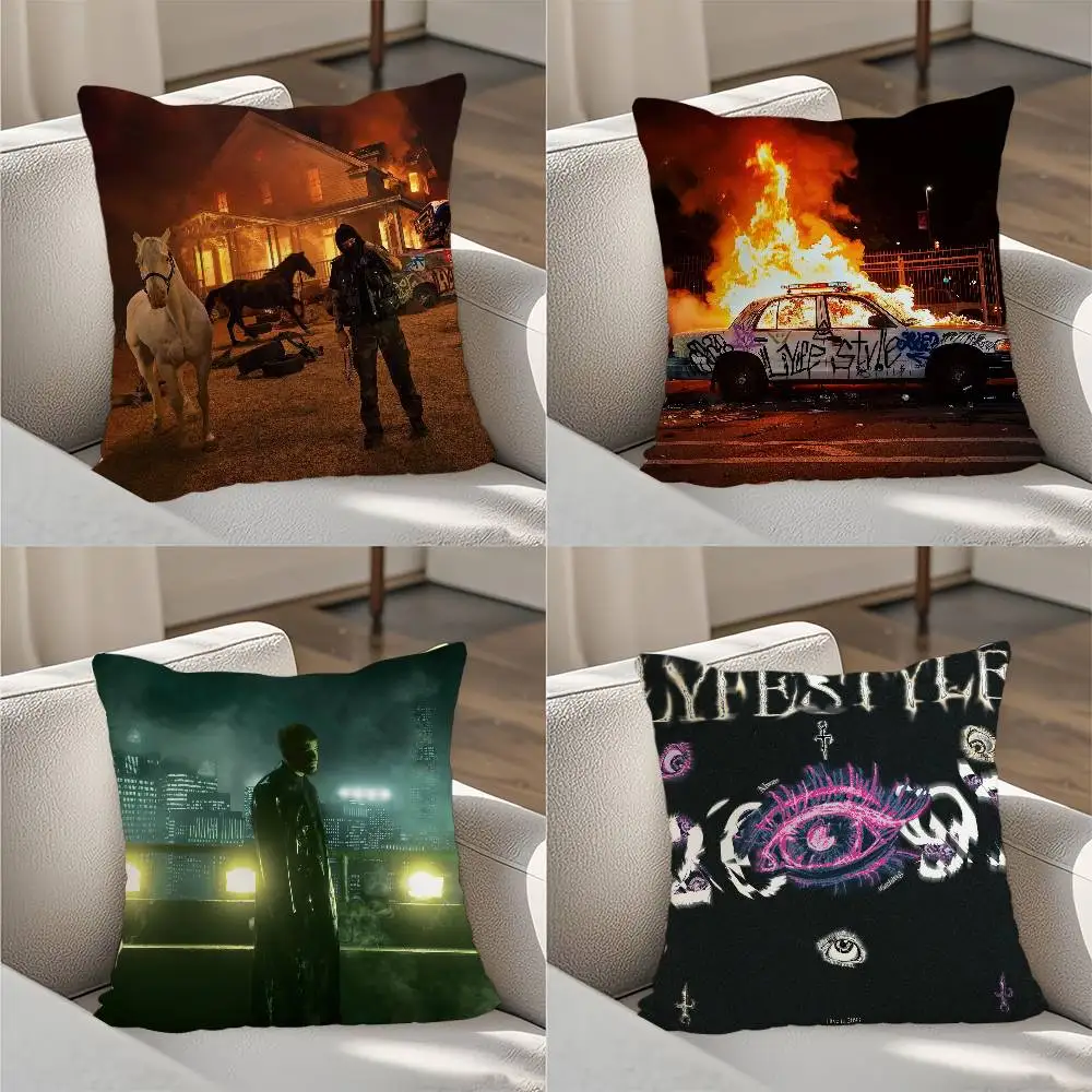 

Y-Yeat LYFESTYLE 2093 Pillow Case Luxury Double-sided For Car Pillows 45x45 Cushions Cover Home and Decoration Sofa Pillow case