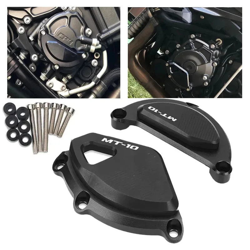 

Motorcycle CNC Engine Protective Cover Fairing Guard Sliders Crash Pad For MT-10 MT10 MT FZ 10 FZ-10 2015-2023 2022