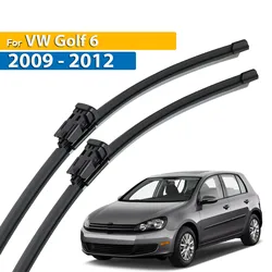 Erick's Wiper LHD Front Wiper Blades For VW Golf 6 2009 - 2012 Windshield Windscreen Clean Window Car Rain Brushes 24