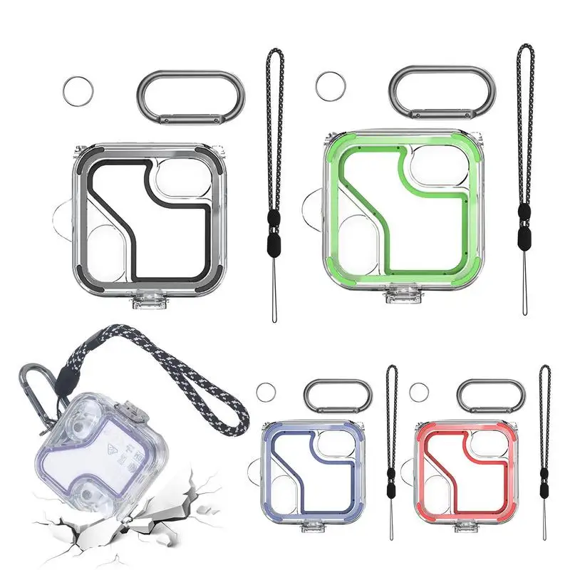 

Transparent Earbuds Case Wireless Earphone Case Hard Shell Protector Earbuds Protection Simple Clear Wireless Earphone Case With