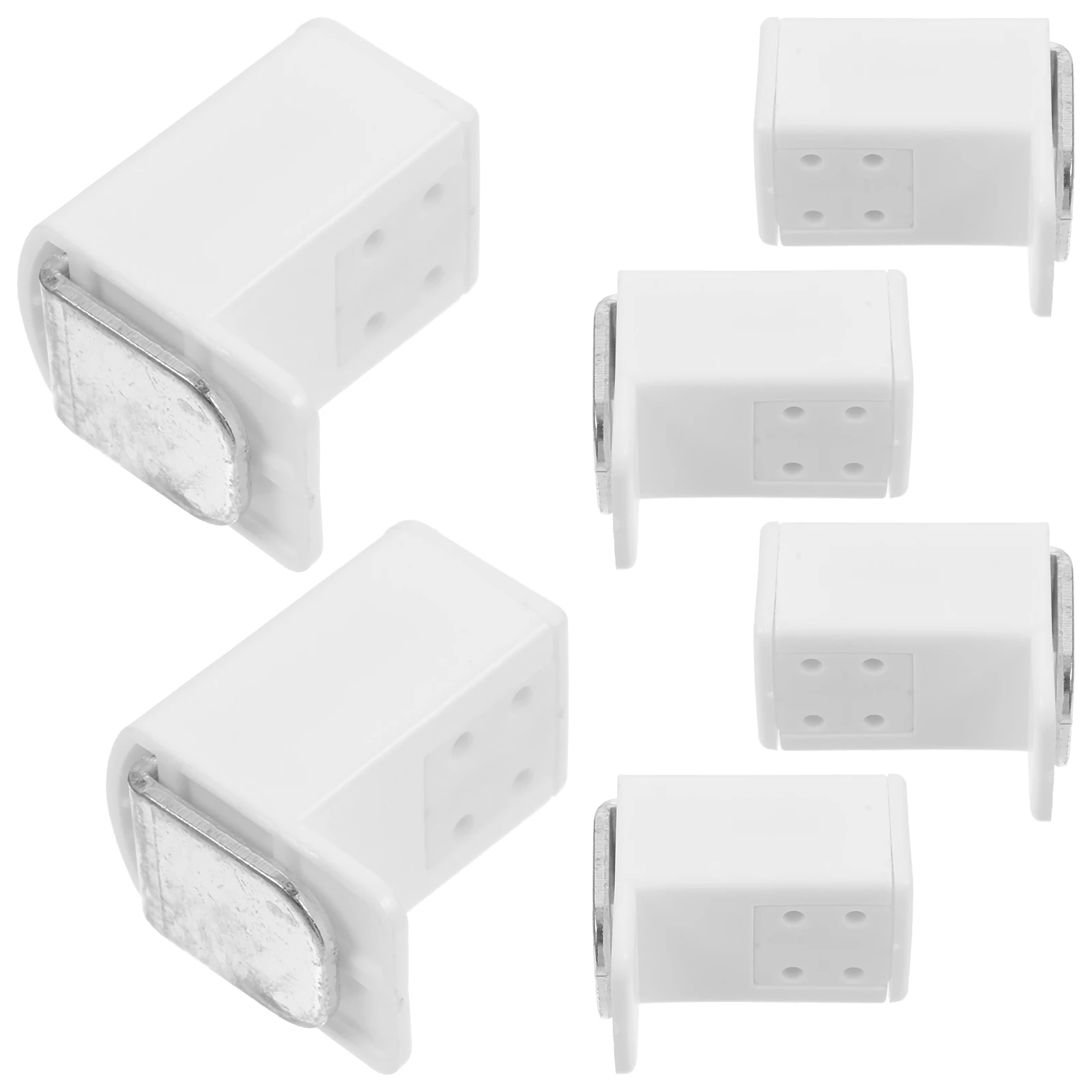 

6 Pcs Blind Bracket Blinds Shade Brackets Window Clamping for Pleated Hold down Curtain Support Roman Accessory Mounting Rod