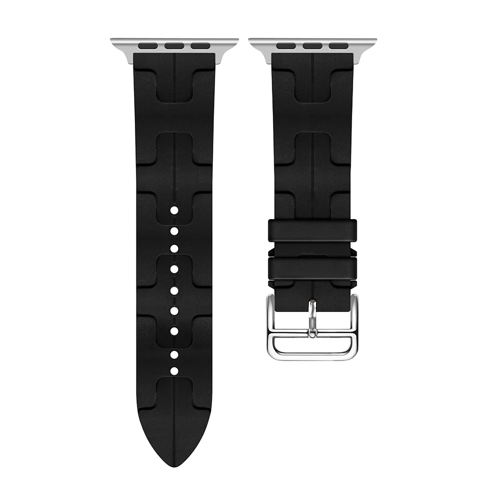 Kilim Single Tour Strap For Apple Watch Band 44mm 40mm 49mm 45mm 41mm 38mm Hermes bracelet iwatch series 9 se 3 5 6 7 8 ultra 2