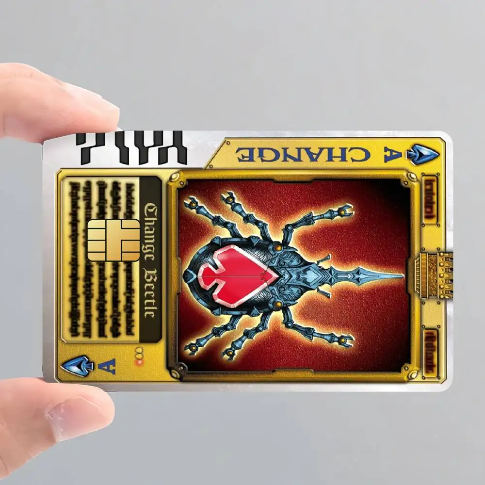 K-Kamen R-Rider Blade Undead Card Stickers for Bank Access Protective Waterproof Film Cover Sticker Surprise Gift