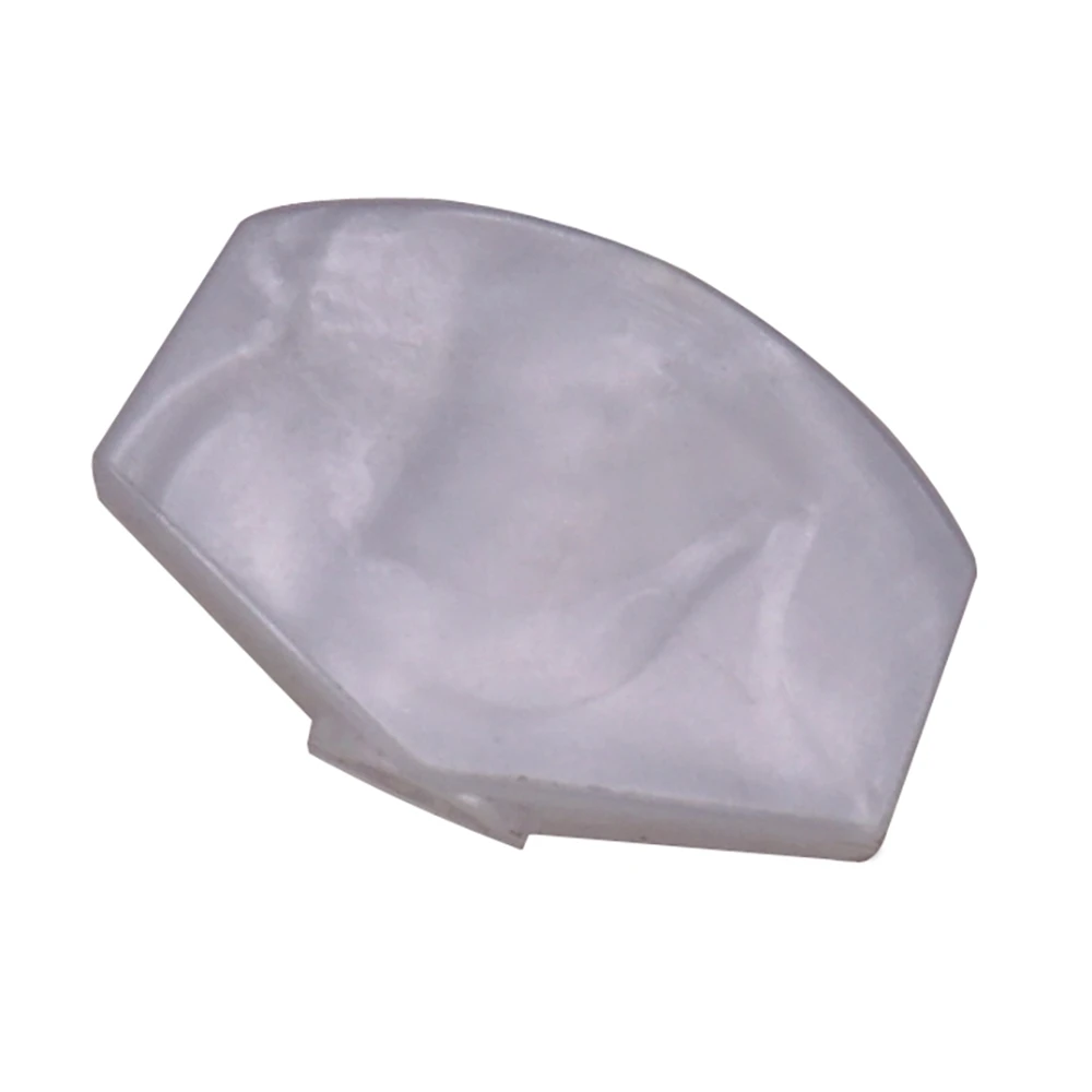 6 Pcs Guitar Tuners Buttons White Pearl Tuning Key Square Buttons Handle Caps-ABHG